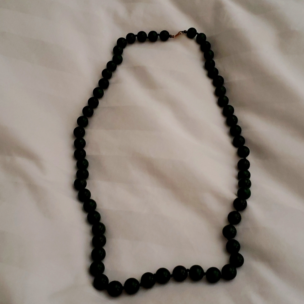 Green Verdite necklace